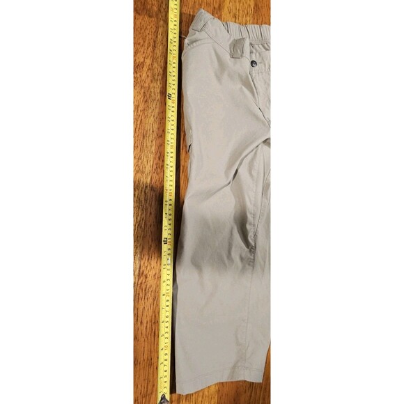 Duluth Capri Cargo Womens Dry on the Fly  beige tan size pants size 16W - Picture 7 of 11